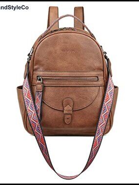Mini Backpack Purse Faux Leather Cute Small Backpack Shoulder Bag
